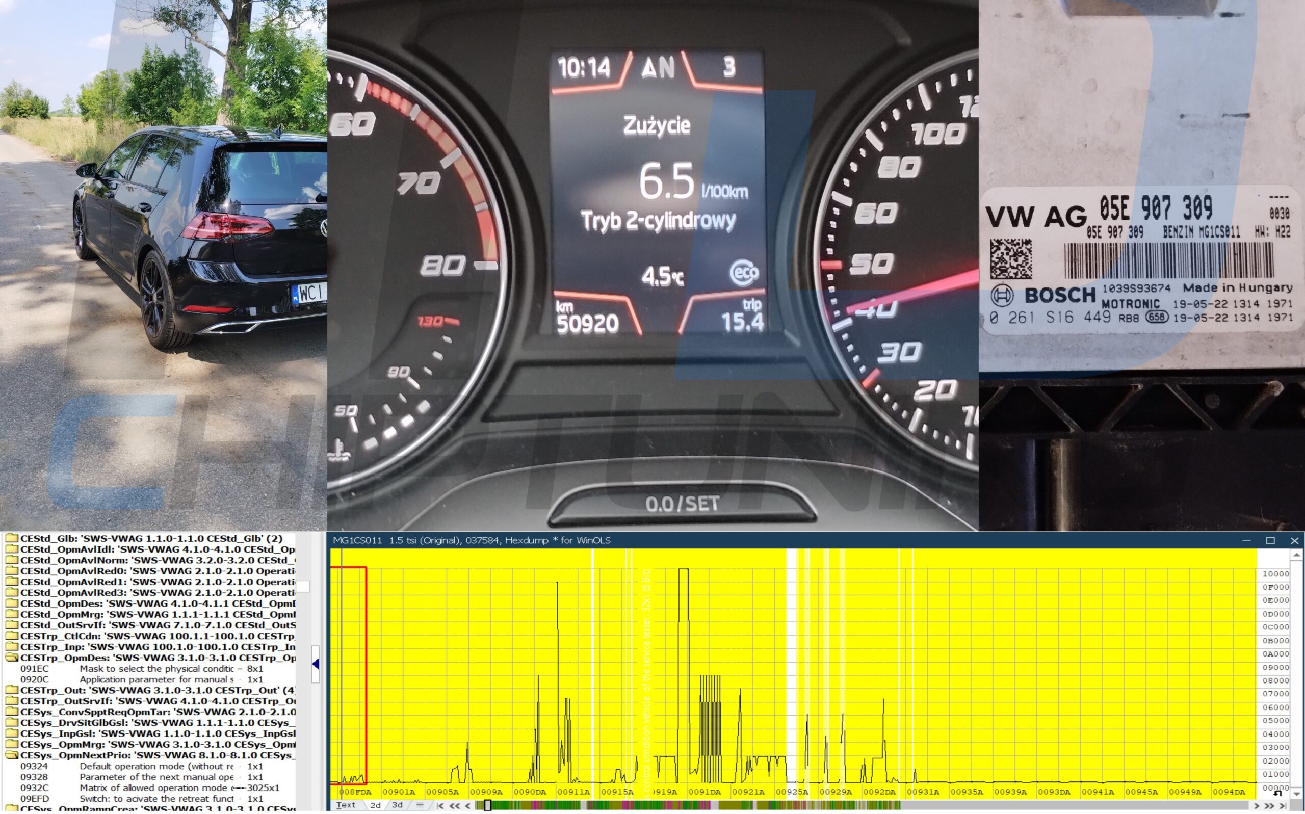 1.5 TSI ACT OFF - Chiptuning ITD - chiptuningitd.pl