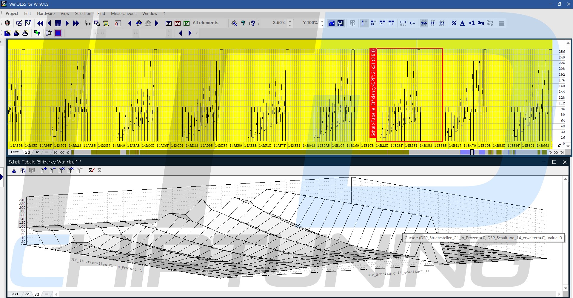 Wyłączenie żeglowania siedmiobiegowej automatycznej skrzyni biegów DQ381 - Chiptuning ITD - chiptuningitd.pl