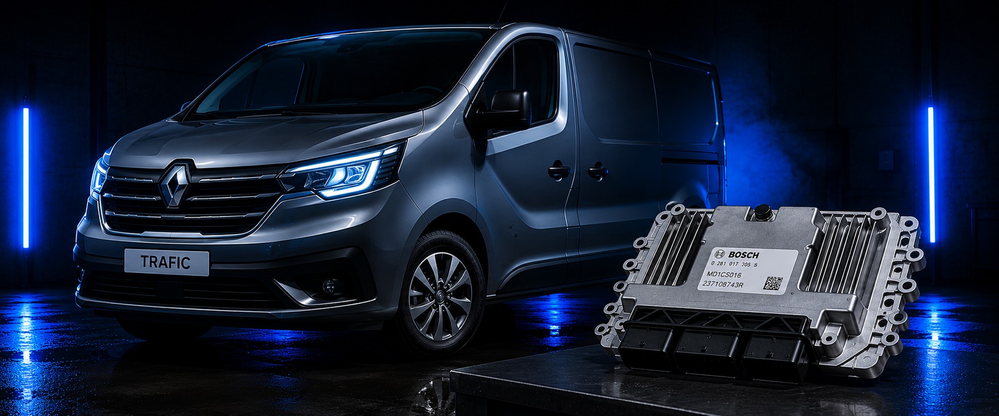 Chiptuning Renault Trafic 2.0 Blue dCi - sterowniki MD1CS016 i MD1CS006 - Chiptuning ITD - chiptuningitd.pl